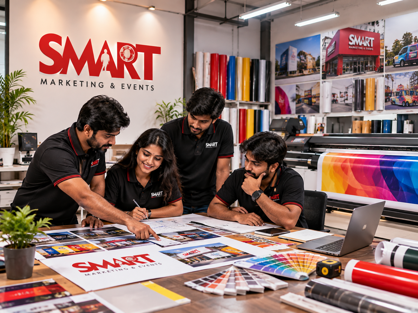 Smart Marketing & Events team at work